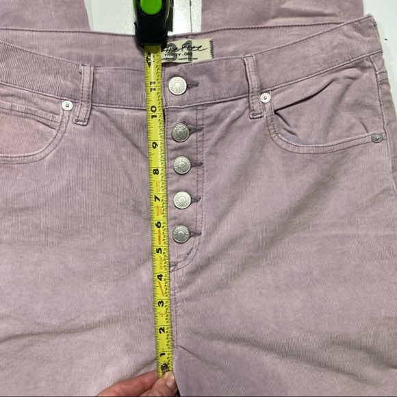 We The Free Lilic Sun Chaser High Rise Button Fly Corduroys Size 31 NWOT - Picture 15 of 15
